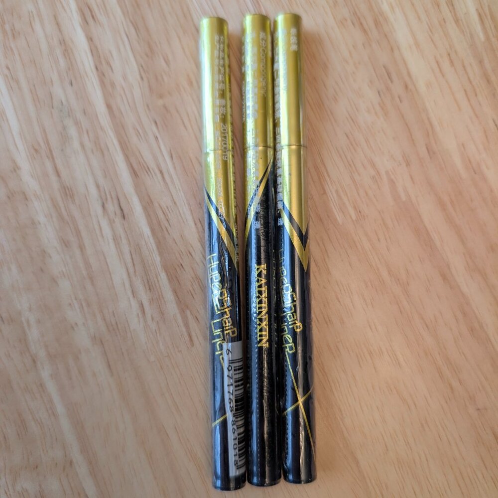 Kaixinxin HyperSharpLiner – Black Liquid Eyeliner (Set of 3)